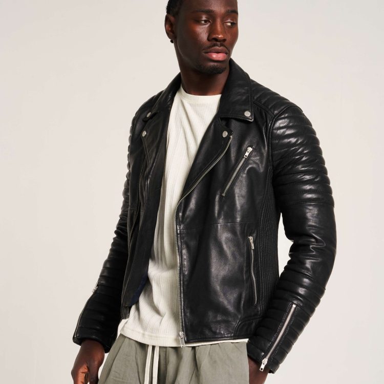 DayZ Inspired Leather Racer Jacket