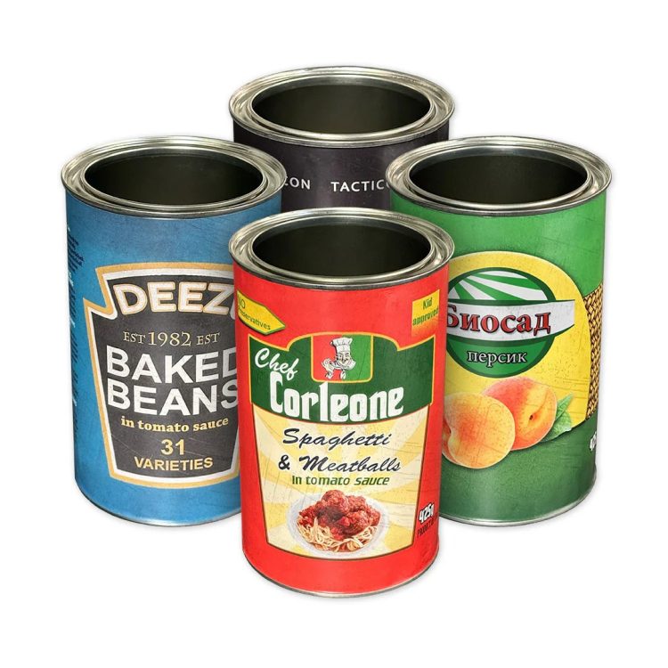FOOD CANS 4-PACK BUNDLE